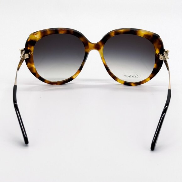 NEW CARTIER CT0064S 002 WOMEN HAVANA SUNGLASSES CT0064S 002 - Picture 7 of 12